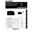 SHARP R4G54 Manual de Usuario