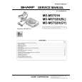SHARP MDMS701H Manual de Servicio