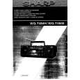 SHARP WQ-T484H Manual de Usuario
