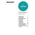SHARP ARFX4 Manual de Usuario