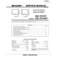 SHARP 29CFX10T Manual de Servicio