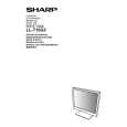 SHARP LLT15G3 Manual de Usuario