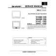 SHARP 54AT15SC Manual de Servicio