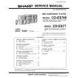 SHARP CDES700 Manual de Servicio