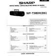 SHARP WFT380HBK Manual de Servicio