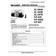 SHARP XL505E Manual de Servicio