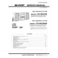 SHARP CDBA250 Manual de Servicio