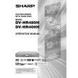 SHARP DVHR400 Manual de Usuario