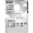 SHARP LC37D5U Manual de Usuario