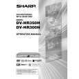 SHARP DVHR350H Manual de Usuario