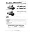 SHARP WQCD60ZBK Manual de Servicio
