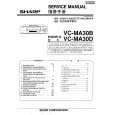 SHARP VCMA30D Manual de Servicio