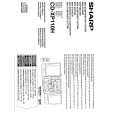 SHARP CDXP110H Manual de Usuario
