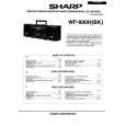 SHARP WF900H Manual de Servicio