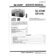 SHARP XL510H Manual de Servicio