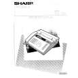 SHARP FO120 Manual de Usuario