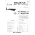 SHARP VCH865G/S Manual de Servicio
