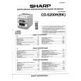 SHARP CDS200H Manual de Servicio