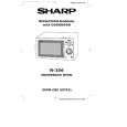 SHARP R206 Manual de Usuario