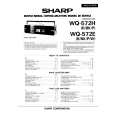 SHARP WQ572H/E Manual de Servicio