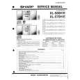 SHARP XL570H/E Manual de Servicio