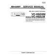 SHARP VCH92HM Manual de Servicio