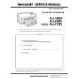 SHARP AJ2005 Manual de Servicio