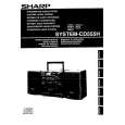 SHARP SYSTEM CD555H Manual de Usuario