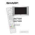 SHARP 32LF92H Manual de Usuario