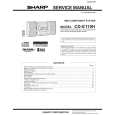 SHARP CDE110H Manual de Servicio
