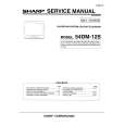 SHARP 54DM12S Manual de Servicio