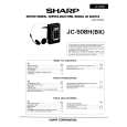 SHARP JC508H/BK Manual de Servicio