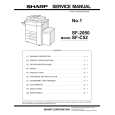 SHARP SFC52 Manual de Servicio