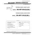 SHARP WAMP110HBL Manual de Servicio
