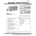 SHARP CDES900 Manual de Servicio