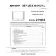 SHARP 21VR2 Manual de Servicio