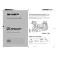 SHARP CDXP350WR Manual de Usuario