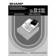 SHARP ERA160 Manual de Usuario