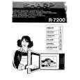 SHARP R7200 Manual de Usuario