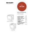 SHARP AR250 Manual de Usuario