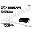 SHARP VC-6300G Manual de Usuario