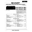 SHARP RGF803H Manual de Servicio
