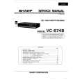 SHARP VC674B Manual de Servicio