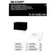 SHARP R3V10 Manual de Usuario