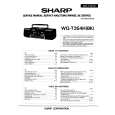 SHARP WQT354H Manual de Servicio