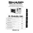 SHARP R7E45 Manual de Usuario
