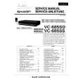 SHARP VC685SD/SS Manual de Servicio