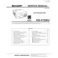 SHARP XGV10XU Manual de Servicio