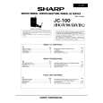SHARP JC100 Manual de Servicio