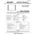 SHARP 29HFD5RU Manual de Servicio